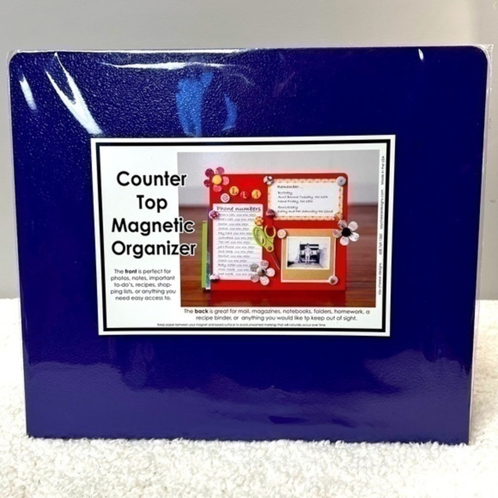 Say Cheese Designs Counter Top Magnetic Organizer